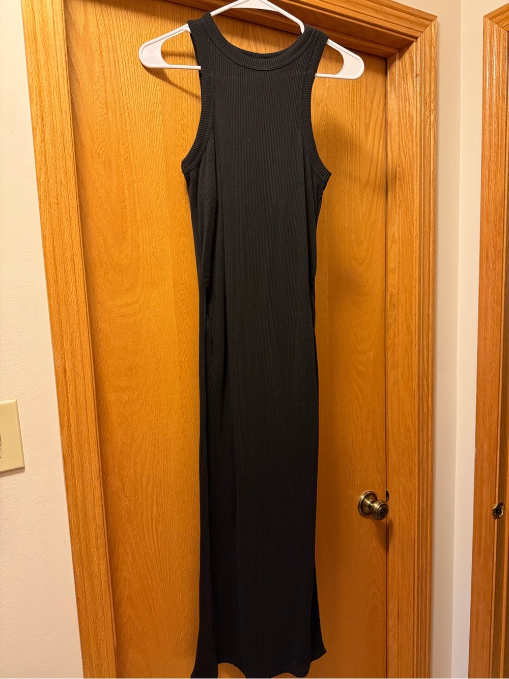 Old Navy maternity maxi dress